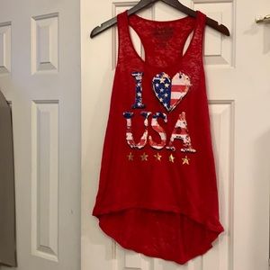 😍 4th of July Rocker Girl All Access Entertainment juniors size XXL